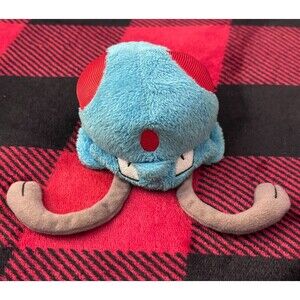 2009 Jakks Pacific Tentacool 6.5" Pokemon Miniplush Nintendo Jellyfish